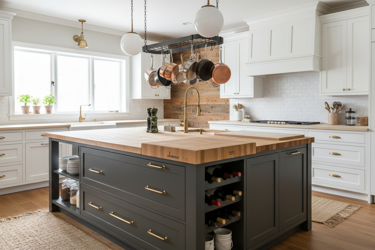 15 Kitchen Island Ideas to Maximize Storage and Functionality
