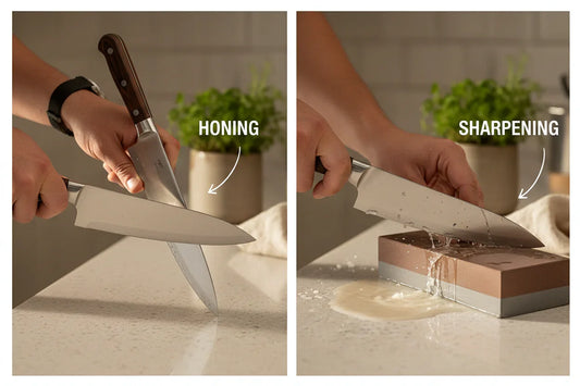 Knife Sharpening at Home: Honing vs Sharpening (2026 Beginner Guide)