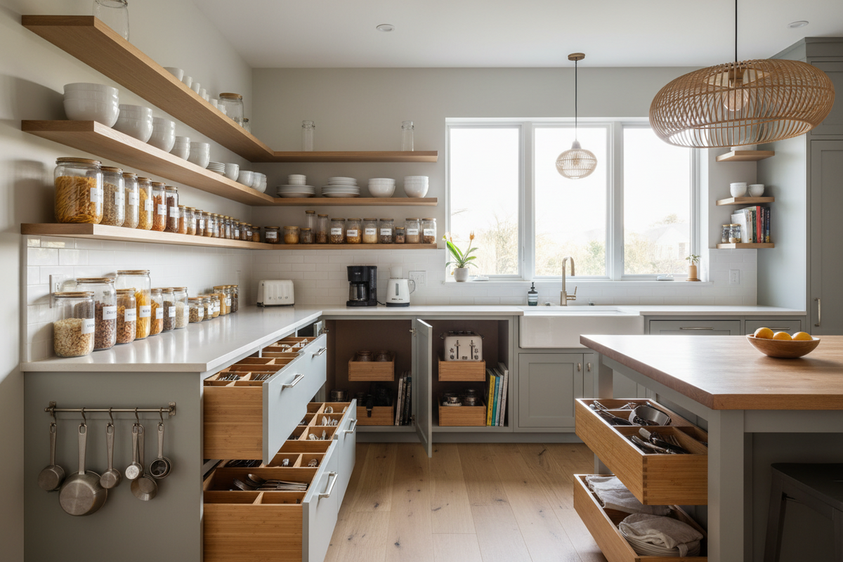 15 kitchen storage ideas for limited cabinet space