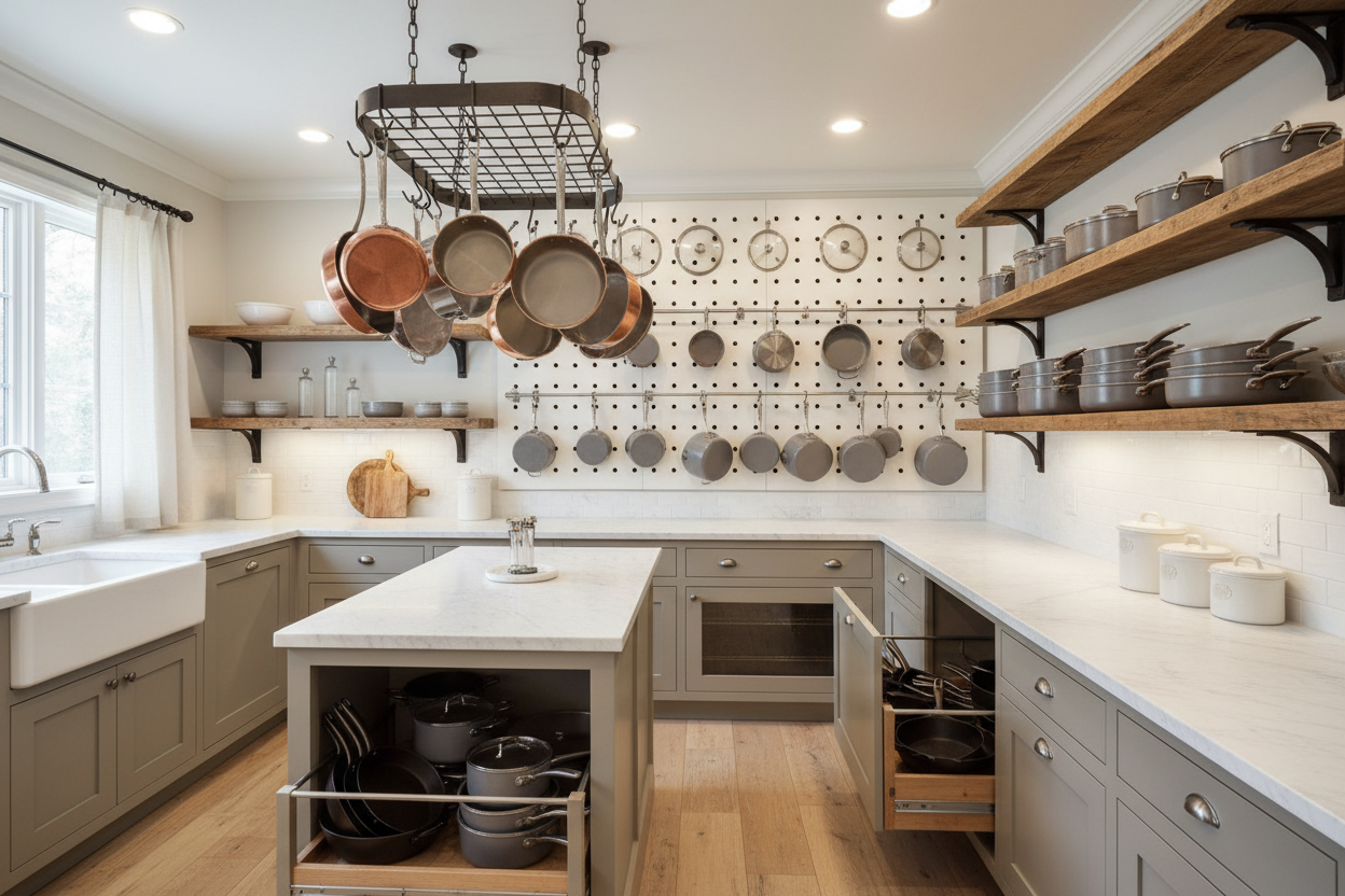 Mastering Small Kitchens: Clever Ways to Organize Pots and Pans