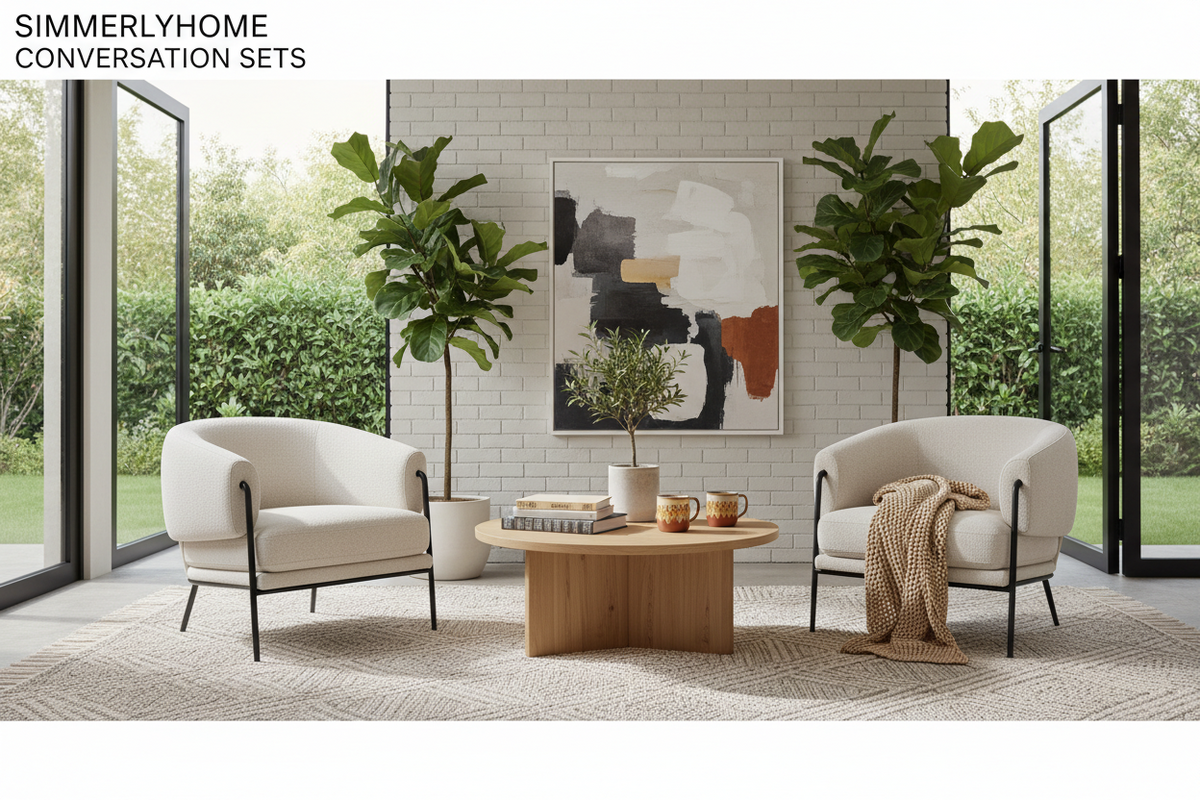 Conversation Sets with outdoor chairs, sofa, and table for comfortable patio seating