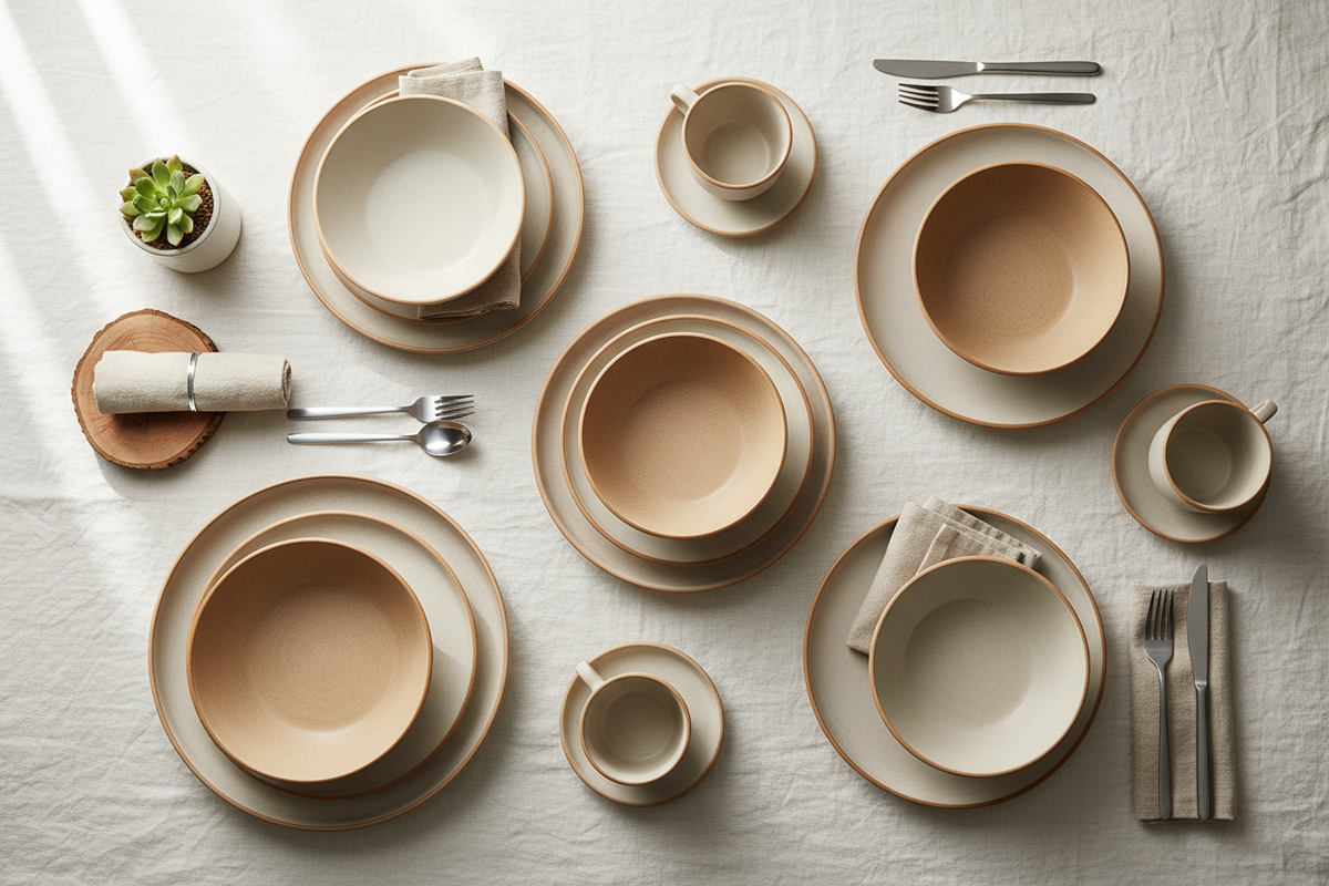 Dinnerware Sets with plates and bowls for stylish everyday dining
