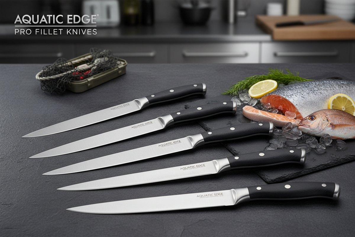 Fillet Knives for precise fish preparation and filleting