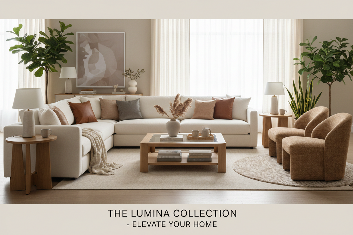 Living Room Furniture with sofas, chairs, and tables for a comfortable home