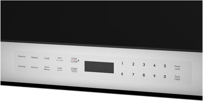 SMO1461GS 24 In. 1.4 Cu. Ft. over the Range Microwave Oven | 1,000 Watt, 12.8" Carousel Turntable, Sensor Cooking, Edge to Edge Black Glass with Stainless Steel7