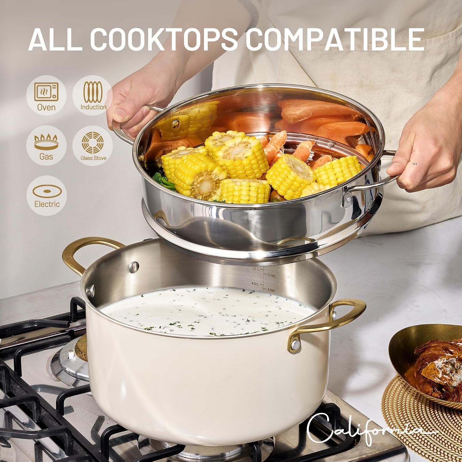 8qt-full-clad-tri-ply-stainless-steel-stock-pot-with-lid-all-stoves-compatible-oven-dishwasher-safe-stay-cool-handle-white-cookware-for-simmer