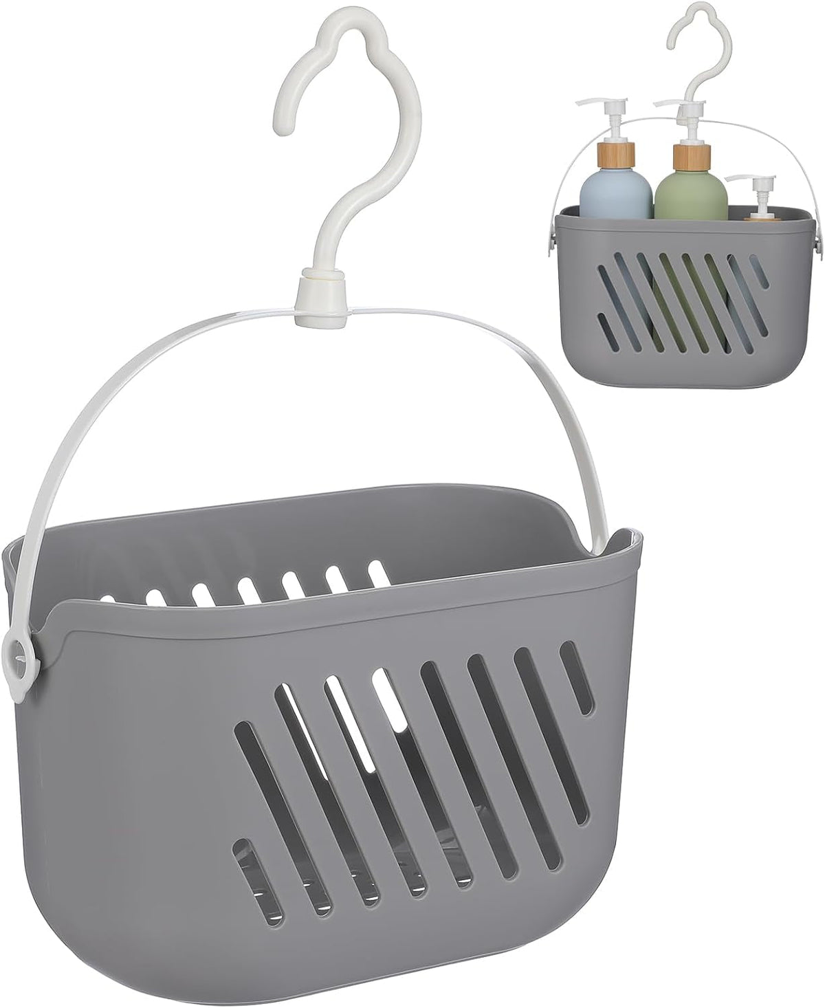 hanging-shower-caddy-with-hooks-plastic-bathroom-organizer