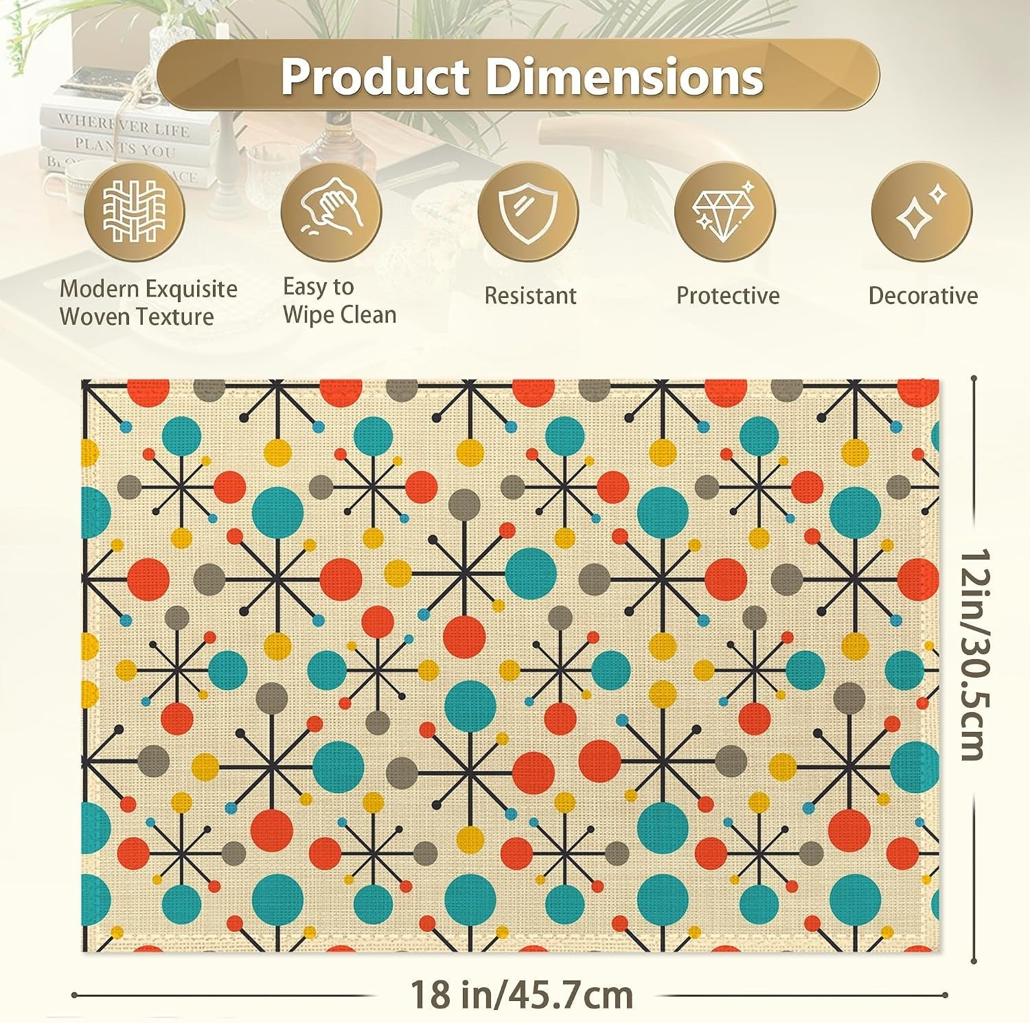 mid-century-fifties-modern-atomic-retro-placemats-set-of-6-12x18-inch-table-mats-for-kitchen-table-washable-farmhouse-linen-table-mats-dining-decoration