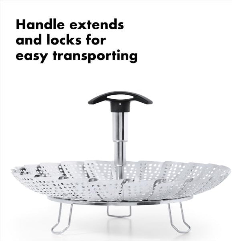 oxo-good-grips-steamer-basket-stainless-steel-8-inch-diameter-collapsible-vegetable-steamer-insert-adjustable-handle-fits-multiple-pot-sizes-dishwasher-safe