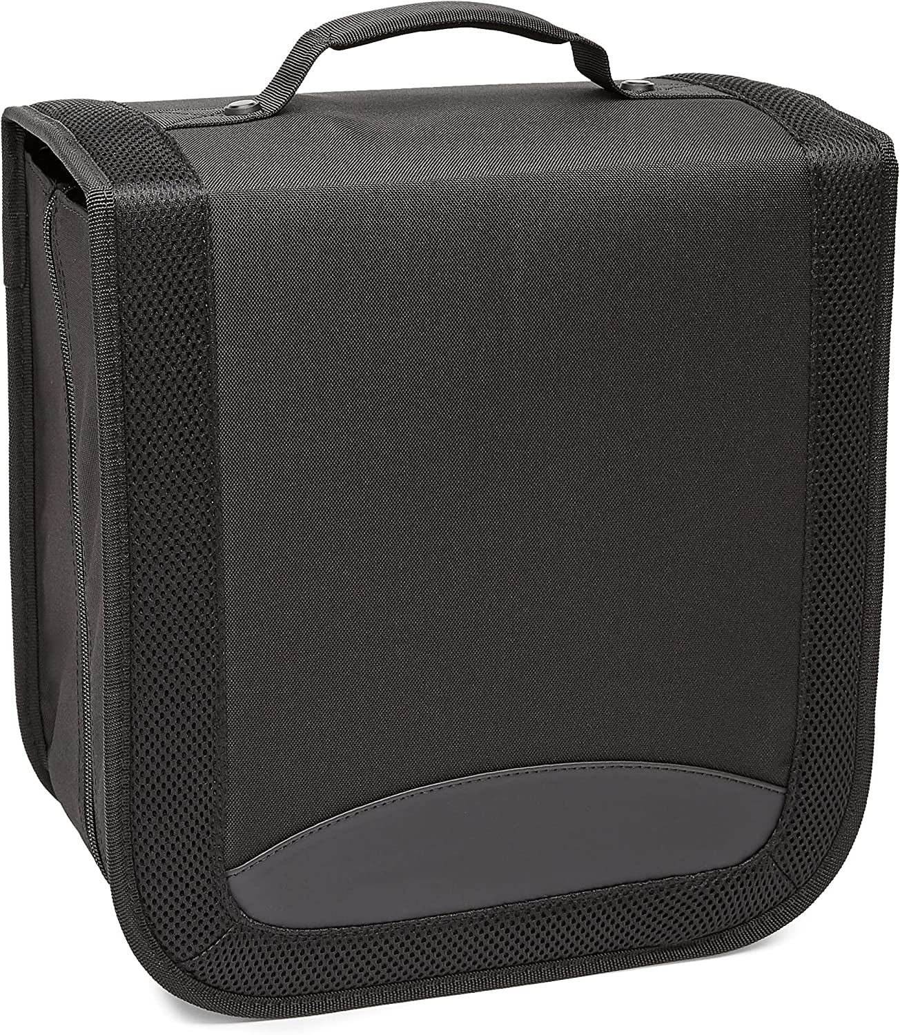 polyester-cd-dvd-portable-storage-binder-with-handle-400-capacity-black