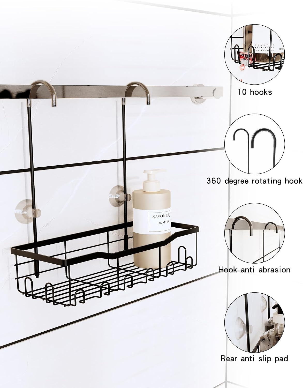 hanging-shower-rack-black