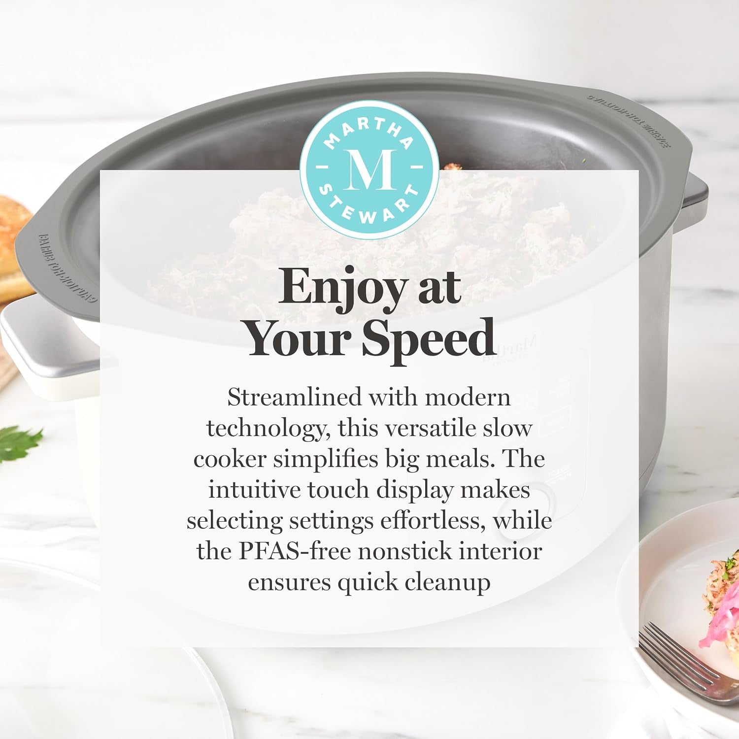8-quart-slow-cooker-ceramic-nonstick-crock-linen-cream-6-modes-delay-timer-keep-warm-dishwasher-safe-bowl-glass-lid-stovetop-oven-safe-removable-pot-simmet-reheat-warm