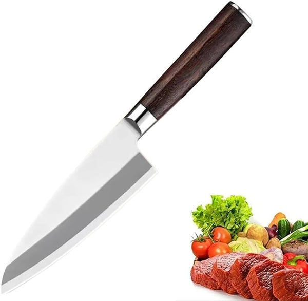 Meat Cleaver, 8 Inch Fish Knife Thickened Kitchen Chef Cutting Knife Sashimi Knives1