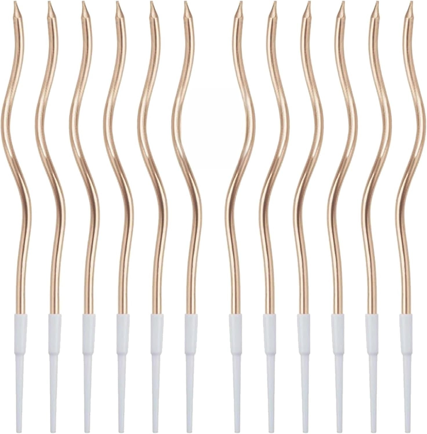 24-pcs-champagne-spiral-long-thin-birthday-candles-cake-candles-birthday-parties-wedding-decorations-party-candles-candles-with-holders-metallic-finish