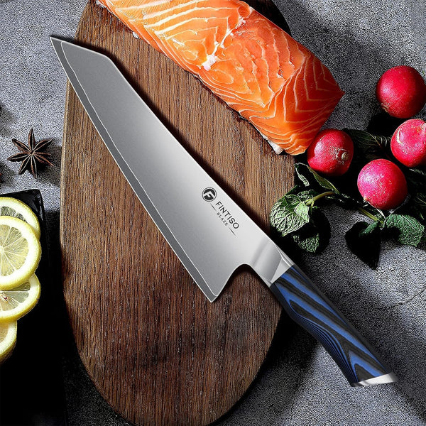 Kitchen Knife in Japanese High Carbon Steel 2026 New Upgrade,Professional High-Class Chef Knife 8 Inch,Non-Slip G10 Handle Ergonomic Single Knife Kitchen Set for Home Use7