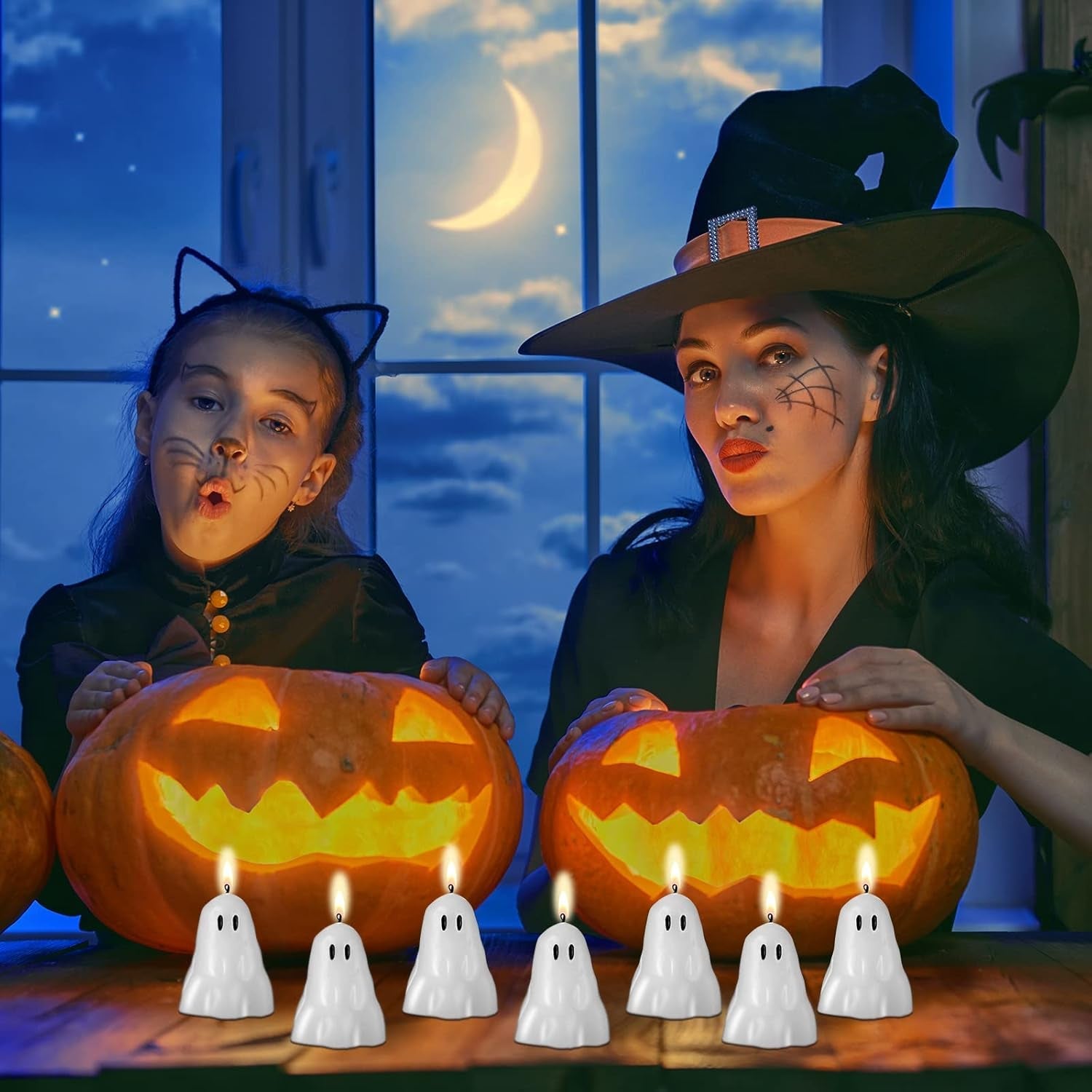 10-pcs-halloween-ghost-candles-white-soy-wax-home-table-classic