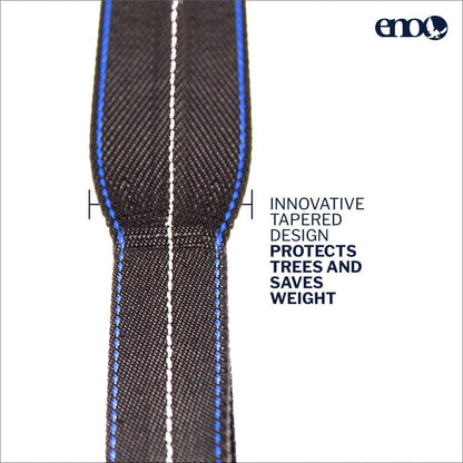 Atlas Suspension System - Tree Strap for Hammock - Accessories for Camping, Hiking, and Backpacking - Black/Royal3