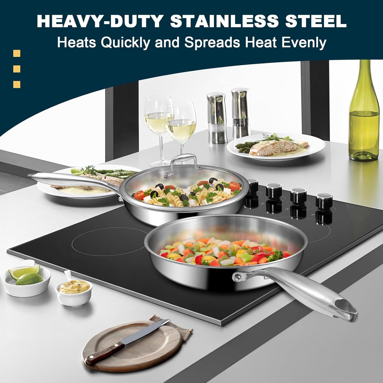 tri-ply-stainless-steel-frying-pans-set-with-lid-8-10-12-cooking-pans-pfoa-ptfe-free-skillet-induction-cooking-pan-dishwasher-and-oven-safe-fast-even-heat-suitable-for-all-stove