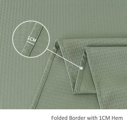Rectangle Tablecloth Weaved Pattern Waterproof Spillproof Wrinkle Free Table Cloth, Kitchen Dining Tabletop Decoration, Fabric Table Cover for Holiday Parties, 52 X 70 Inch, Sage Green6