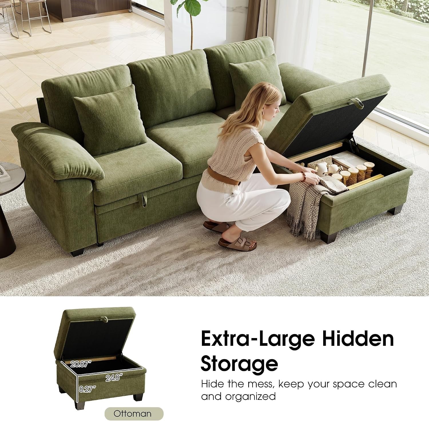 86-modular-sectional-sleeper-sofa-bed-l-shaped-4-seat-pull-out-couch-with-storage-ottoman-convertible-cloud-couch-bed-sectional-couches-for-living-room-apartment-green