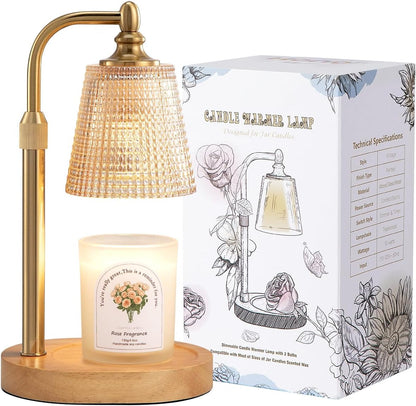 Candle Warmer Lamp with Timer,Birthday Gifts for Women Mom Home Decor8