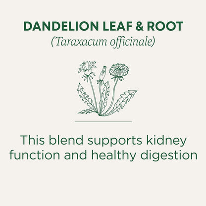 Organic, Dandelion Leaf & Root - Dandelion Root Tea, Supports Normal Detox + Digestion - Kosher, Non-Gmo, Caffeine-Free, Compostable - 16 Tea Bags3
