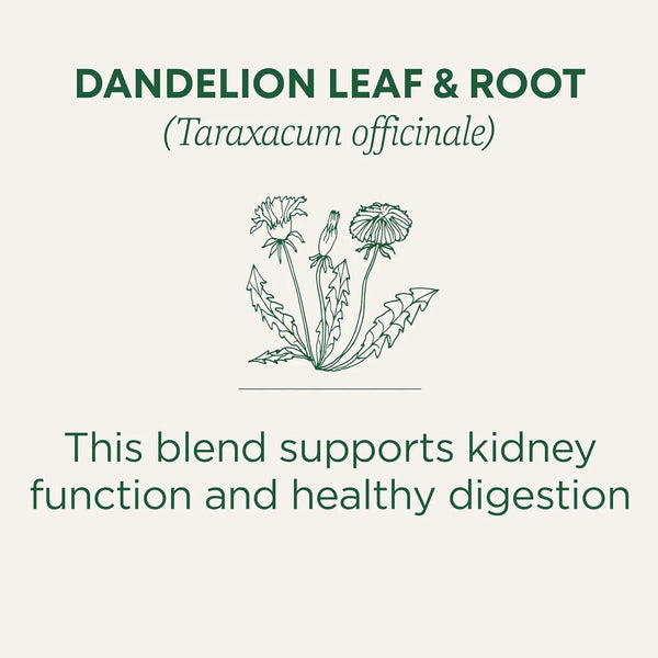 Organic, Dandelion Leaf & Root - Dandelion Root Tea, Supports Normal Detox + Digestion - Kosher, Non-Gmo, Caffeine-Free, Compostable - 16 Tea Bags3