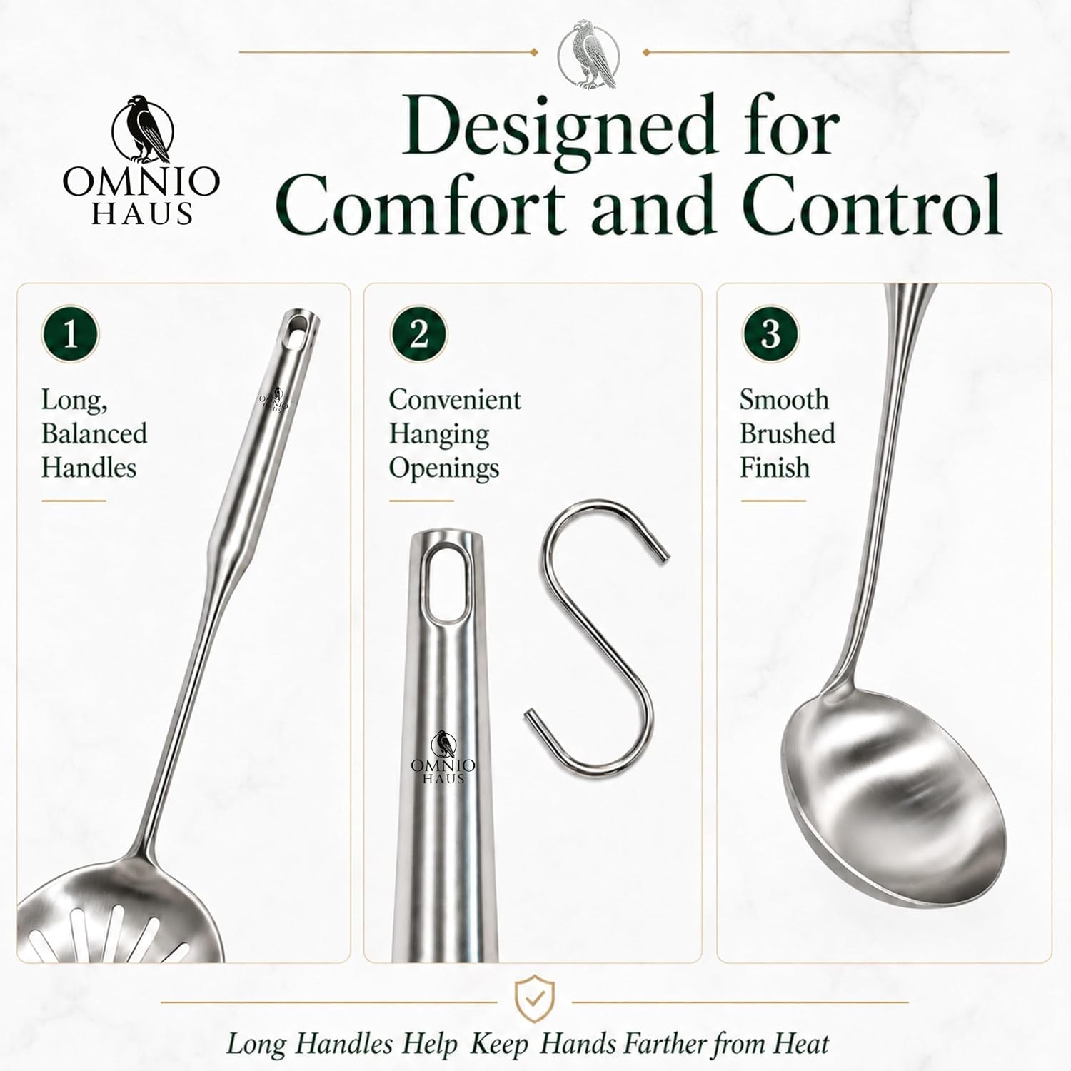 premium-stainless-steel-kitchen-utensil-set-5-piece-304-18-8-cooking-utensils-with-hooks-soup-ladle-slotted-turner-solid-wok-turner-skimmer-potato-masher-storage-bag-and-gift-box