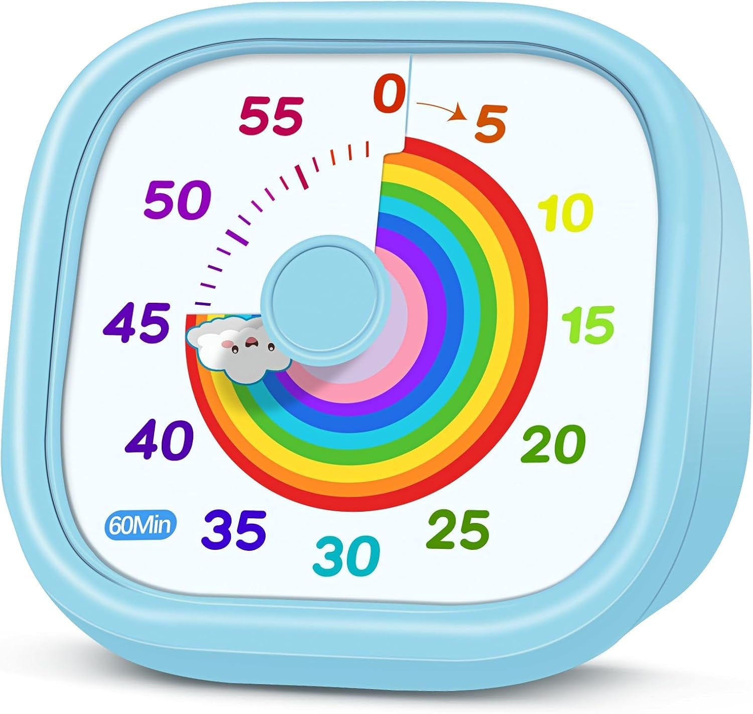 visual-timer-for-kids-60-minute-countdown-silent-operation-timer-visual-rainbow-disk-timer-for-kids-adhd-toddler-loud-alarm-timers-for-classroom-kids-desk-time-management-tools-blue