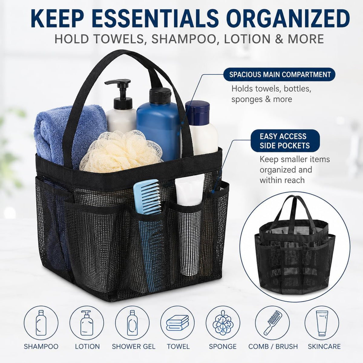 mesh-shower-caddy-portable-for-college-dorm-room-essentials-8-pocket-large-capacity-shower-bag-for-beach-swimming-gym-essential-toiletry-storage-bag