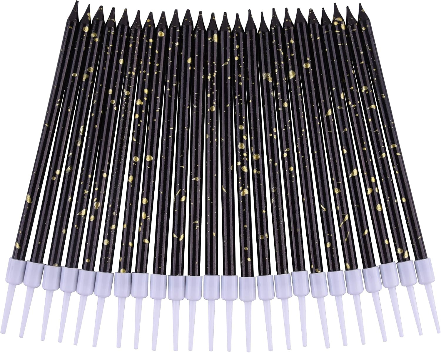 black-gold-long-thin-birthday-candles-cake-candles-birthday-parties-wedding-decorations-party-candles