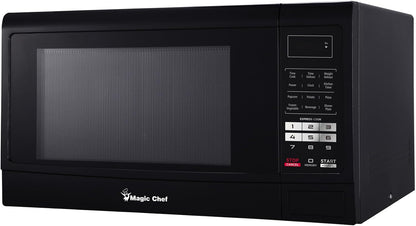 1.6 Cu. Ft. Countertop Microwave in Black | 1.6-Cu. Ft. Countertop Microwave Oven, Black, 1100W, Push-Button Door2
