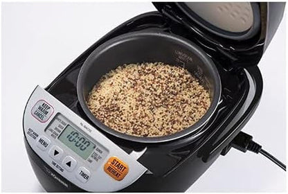 Zojirushi 612252-NL-BAC05SB Micom Rice Cooker and Warmer, Silver Black3