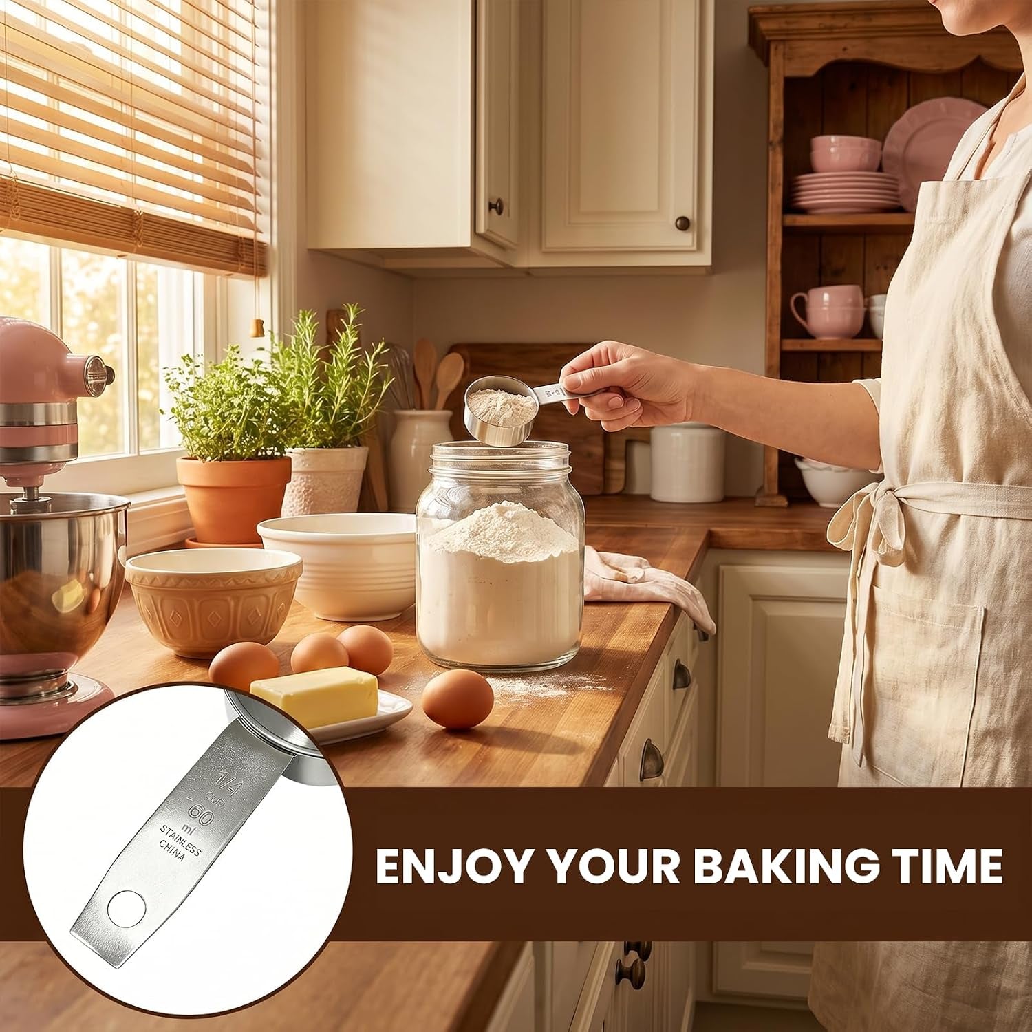 2-pcs-1-4-cup-stainless-steel-measuring-cups-60-ml-2-oz-metal-measuring-scoop-kitchen-scoop-for-wet-dry-ingredients-coffee-cooking-baking-dishwasher-safe