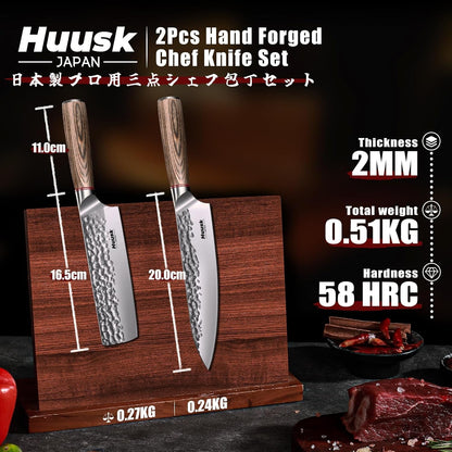 Japanese Kitchen Knife Set of 2 - Professional Chef Knives Set6