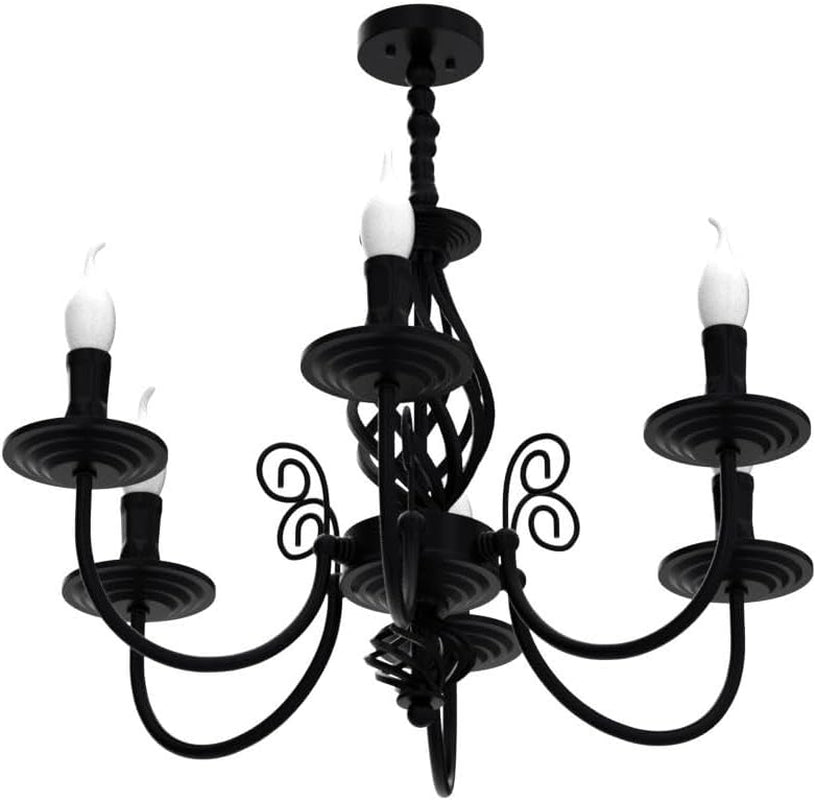 black-chandelier-6-light-farmhouse-candle-light-for-dining-room