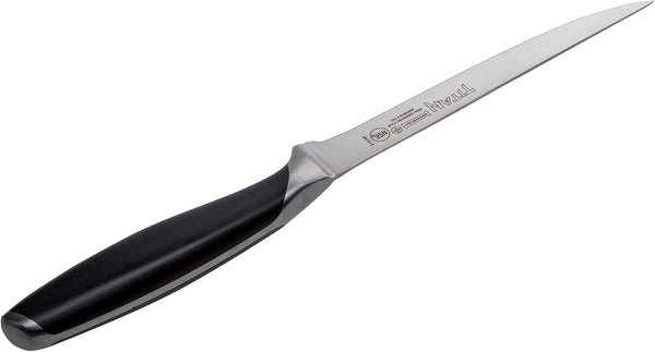 Titan Series 6-Inch Flexible Boning Knife - Precision Crafted with High-Carbon Japanese Stainless Steel and Ergonomic Black Handle, Complete with Polypropylene Sheath4