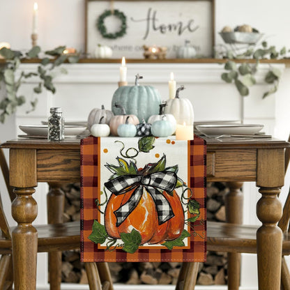 210 GSM Fall Table Runner Home Party Decor 13X72 Inch2