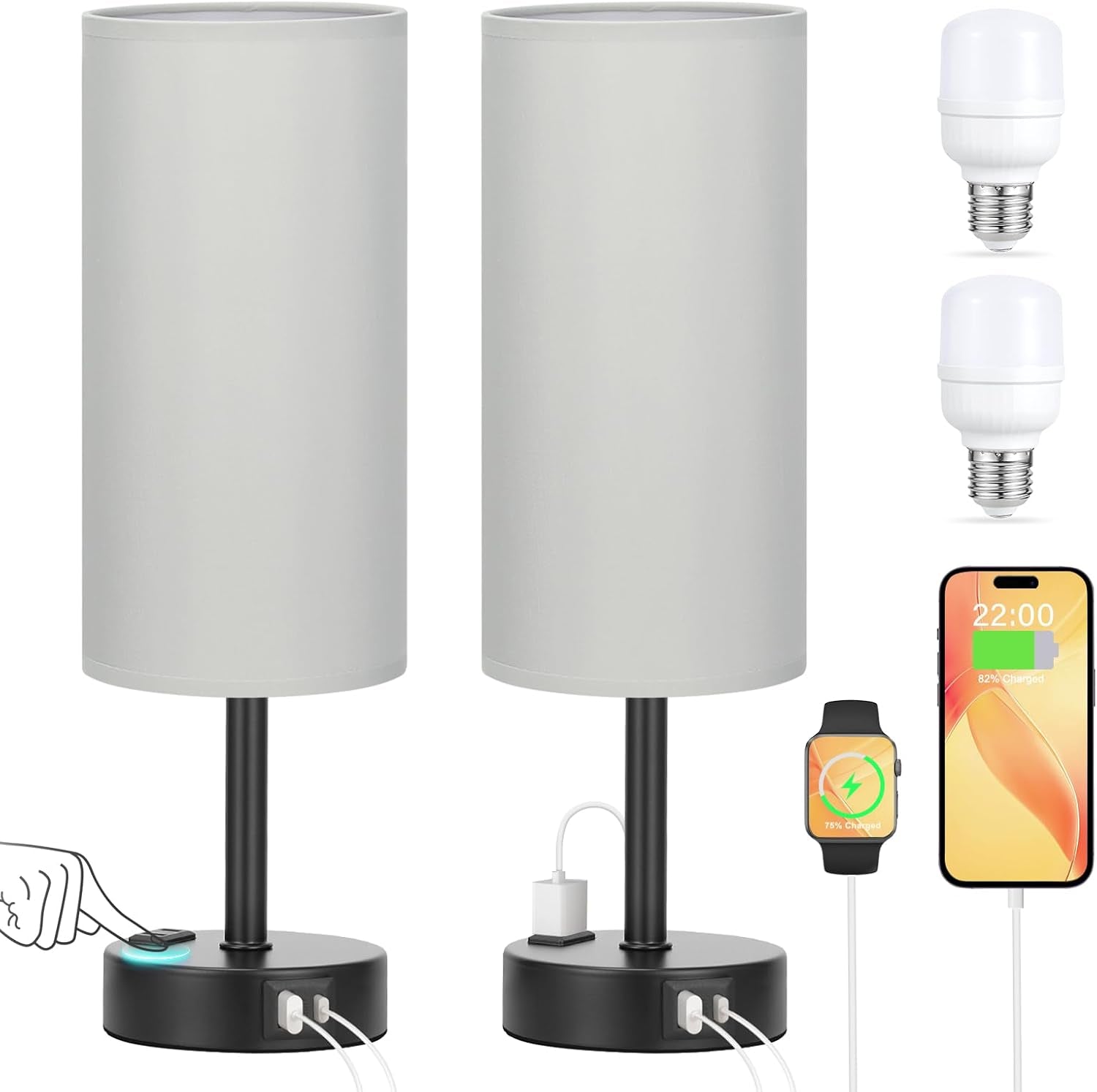 grey-touch-table-lamps-set-of-2-3-way-dimmable-bedroom-lamps-for-bedside-with-usb-c-and-a-ports-small-nightstand-lamps-with-ac-outlet-desk-lamps-with-black-base-for-office-boys