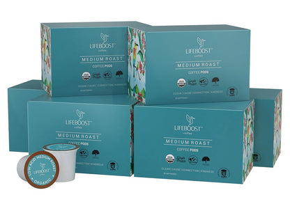 Medium Roast Low Acid Coffee K Cups - Single Origin Mold Free Non-Gmo Organic Coffee Pods - Compatible with Keurig & Keurig 2 Machines - 10 Count9