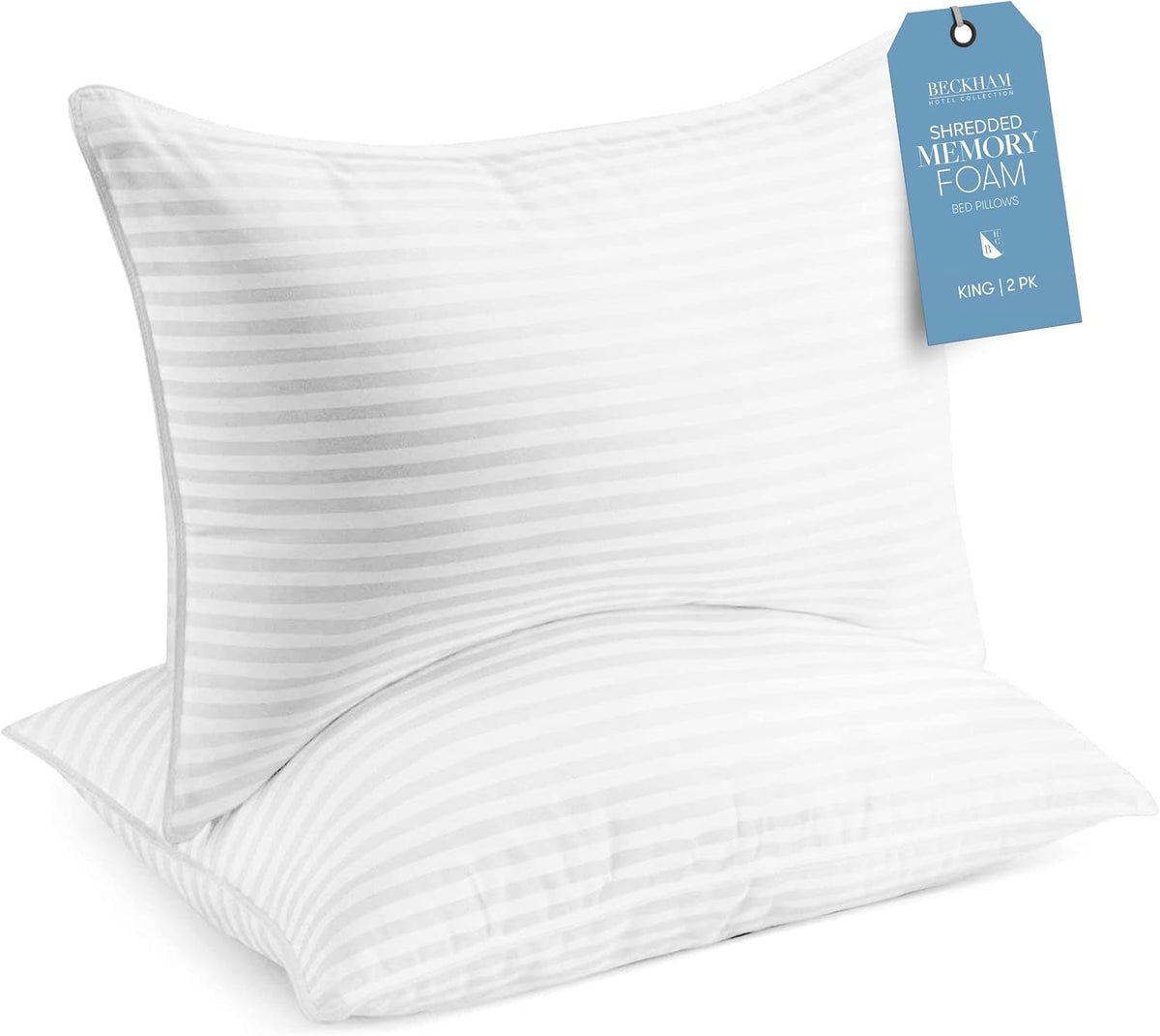 beckham-hotel-collection-king-size-memory-foam-adjustable-fill-bed-pillows-set-of-2-cooling-shredded-foam-pillow-for-back-stomach-or-side-sleepers