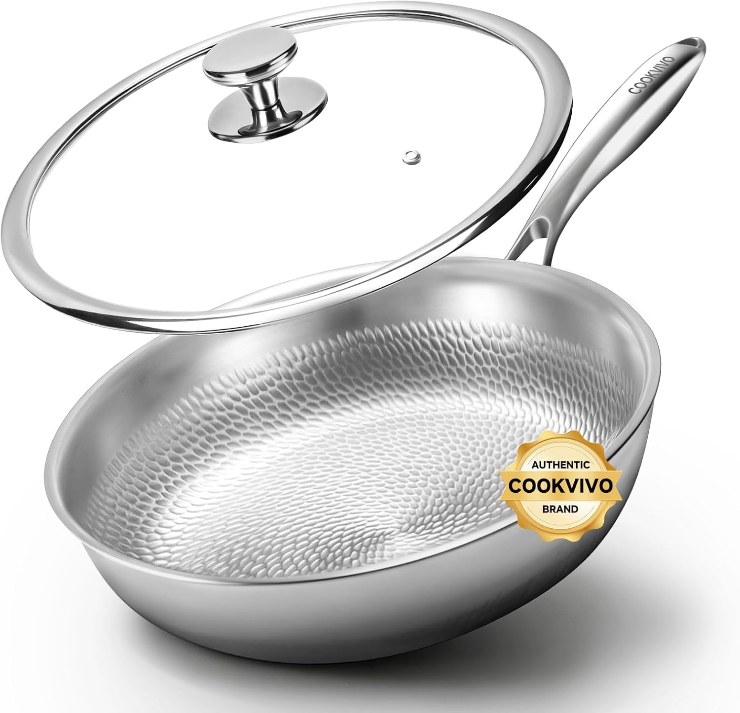pure-titanium-pans-for-cooking-8-frying-pan-with-lid-nonstick-hammered-pro-skillet-no-coating-cookware-pfas-pfoa-ptfe-free-oven-dishwasher-safe-gas-induction-compatible-kitchen