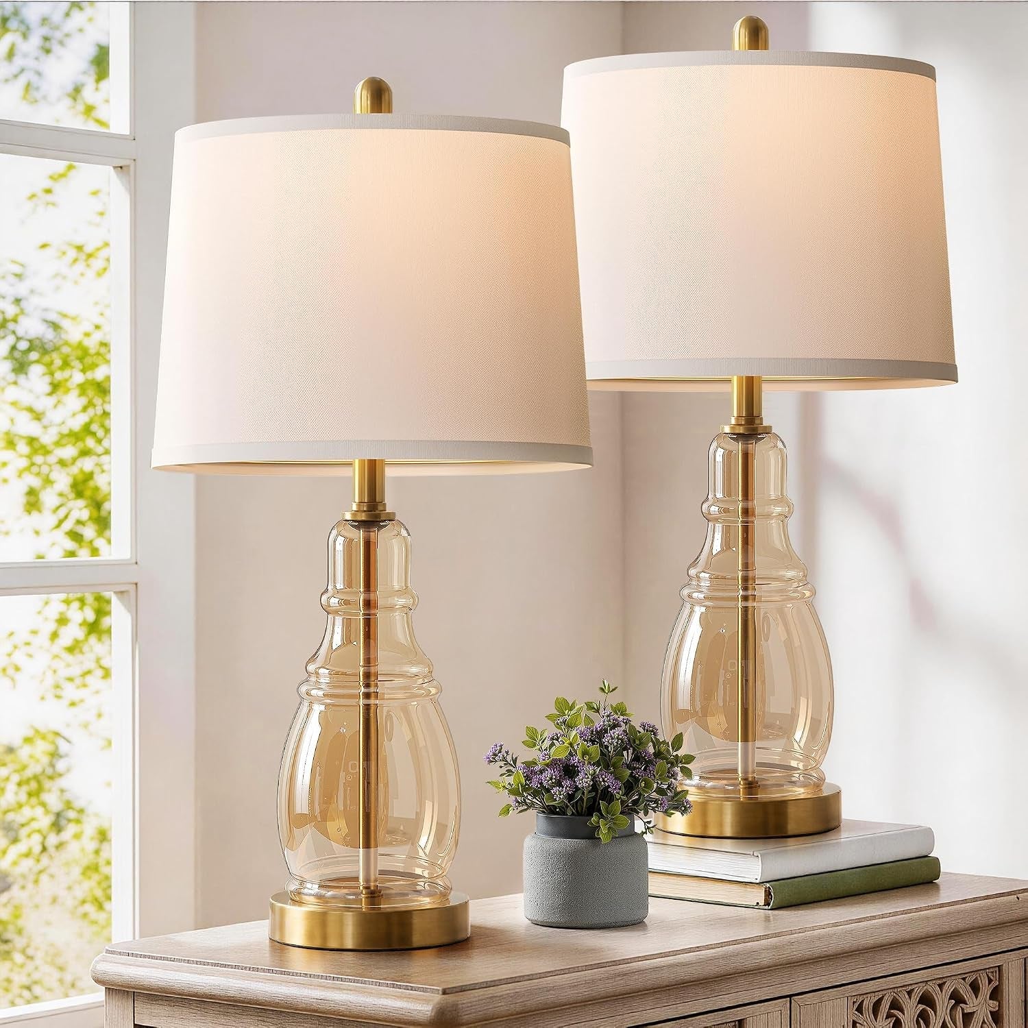 glass-table-lamp-set-of-2-modern-table-lamps-for-living-room-bedroom-bedside-desk-lamps-vintage-nightstand-lamps-with-linen-shades-22-champagne