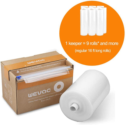 Vacuum Sealer Bags for Food, 11"X150' Roll, Fits Food Saver Machines6