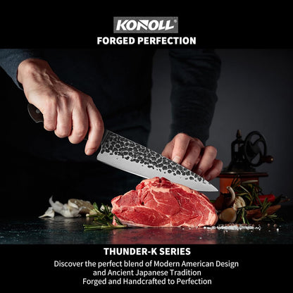 Professional Japanese Chef Knife Set - 5 Piece Kitchen Knife Set, Ultra Sharp High Carbon Stainless Steel Cooking Knives with Ergonomic Pakkawood Handle, Ideal Gift for Home Chefs6