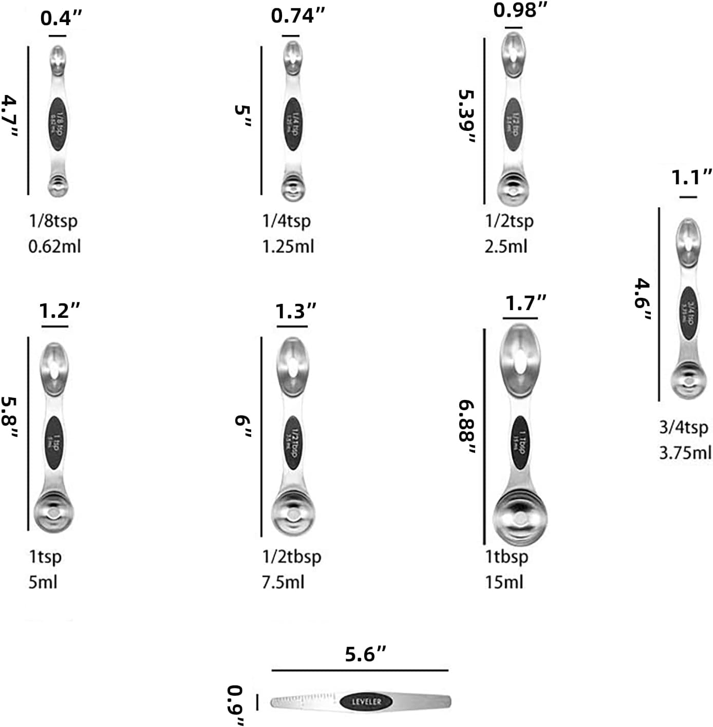 magnetic-stainless-steel-measuring-cups-spoons-set-4-8-piece-stackable-set-with-engraved-measurements-dishwasher-safe-baking-essentials-solid