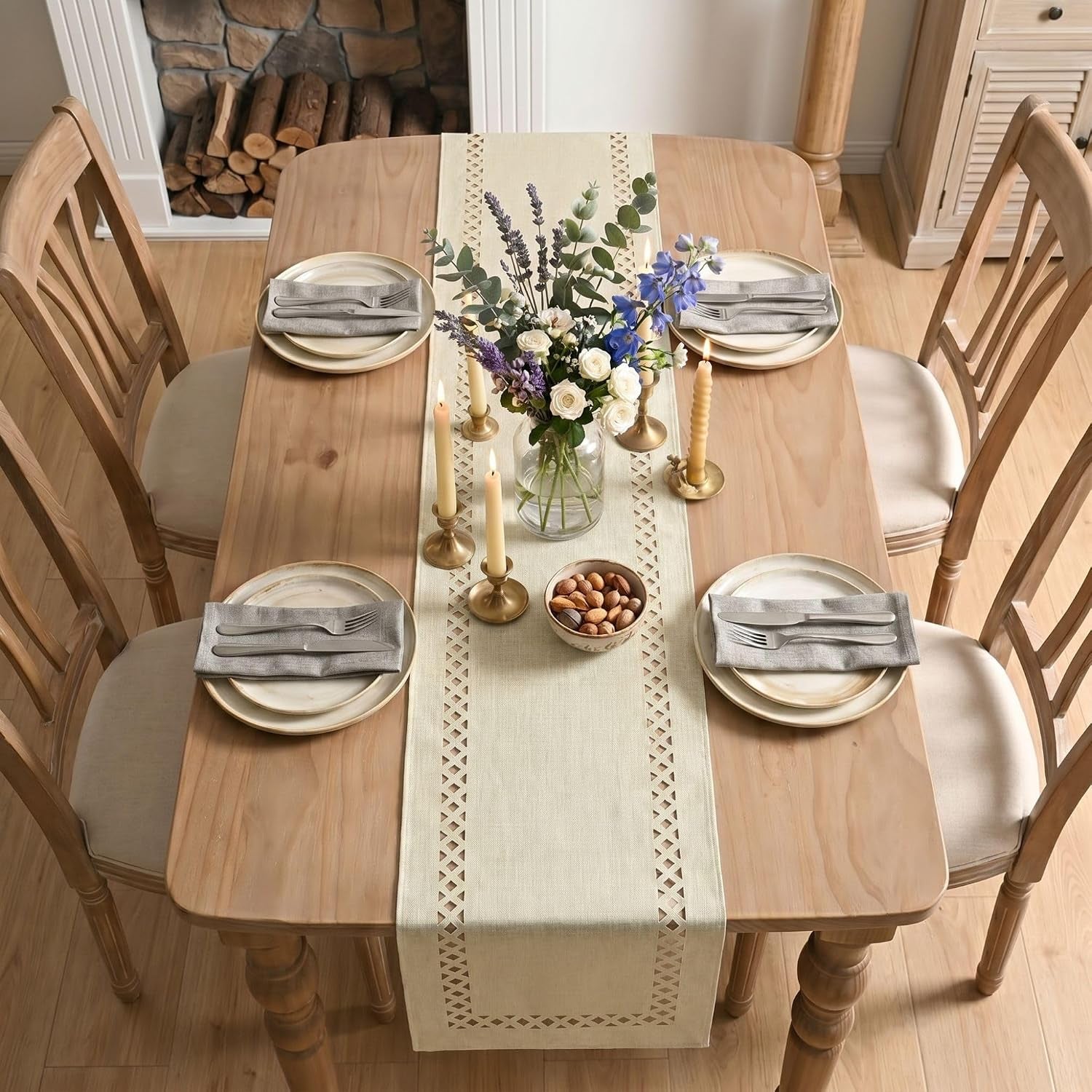 beige-rustic-geometric-hollow-table-runner-seasonal-washable-kitchen-dining-table-decoration-for-home-party-decor-13x90-inch