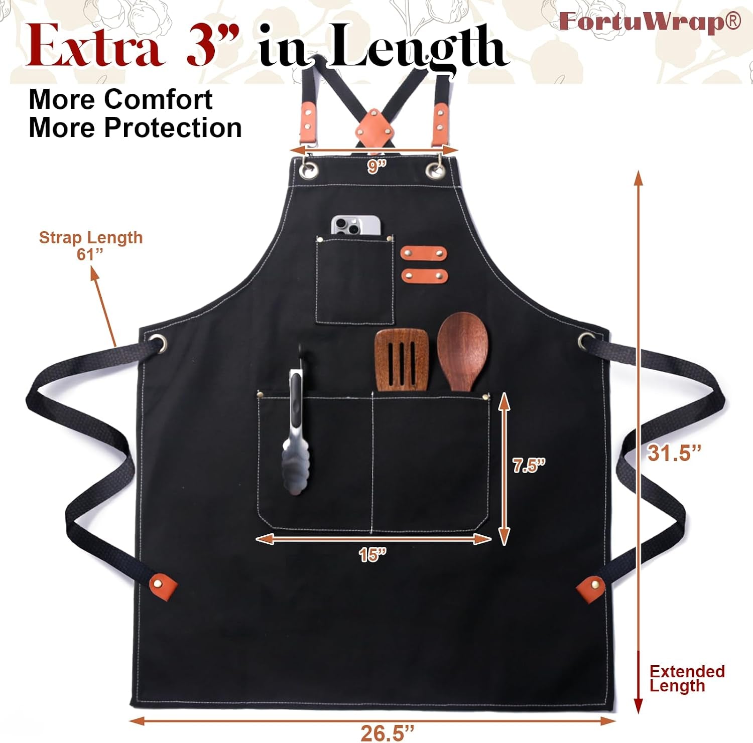 chef-cotton-canvas-apron-for-men-women-with-pockets-cross-back-design-comfortable-apron-for-cooking-bbq-baking-gardening-kitchen-barber-woodworking-grilling-crafting