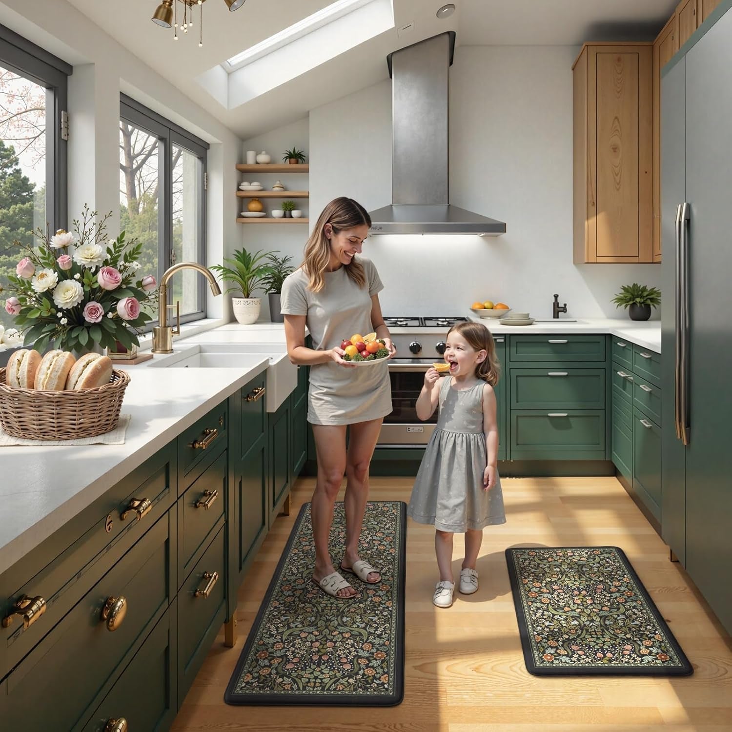 kitchen-mats-for-floor-kitchen-rugs-sets-of-2-non-slip-washable-kitchen-mats-cushioned-anti-fatigue-2-piece-black-sink-rug-waterproof-laundry-room-rug-comfort-standing-desk-mat-for-office