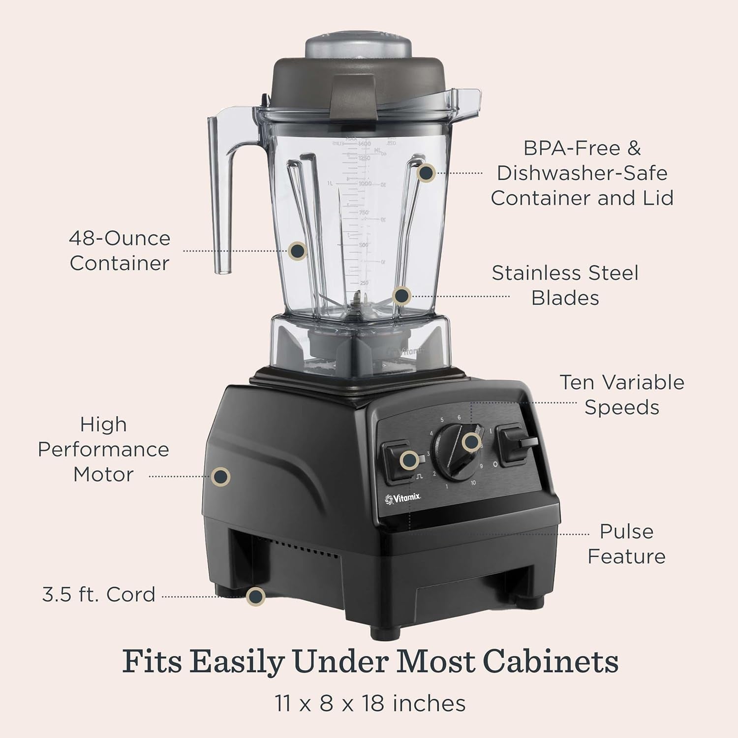 vitamix-e310-explorian-blender-professional-grade-self-cleaning-48-oz-container-black